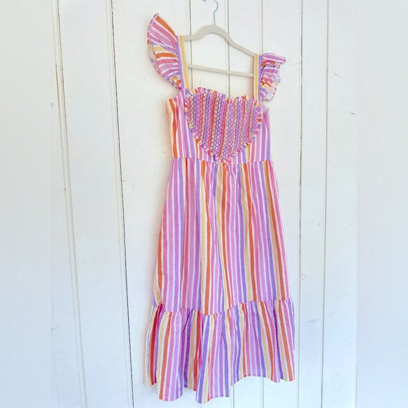 Candy striped midi dress! - Picture 4 of 4
